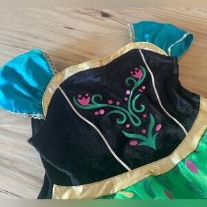 Girls Anna Dress up Dress or Halloween Costume